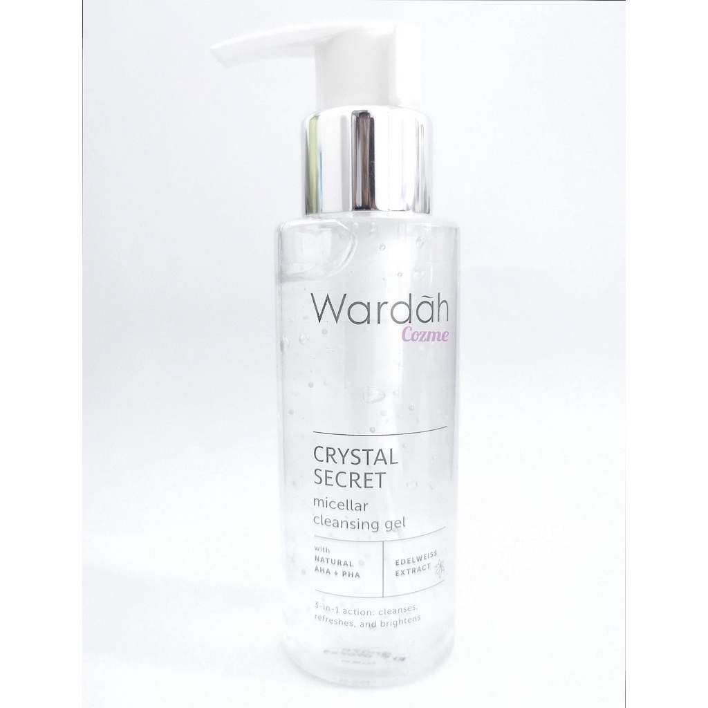 WARDAH CRYSTAL SECRET Micellar Cleansing Gel 95mL