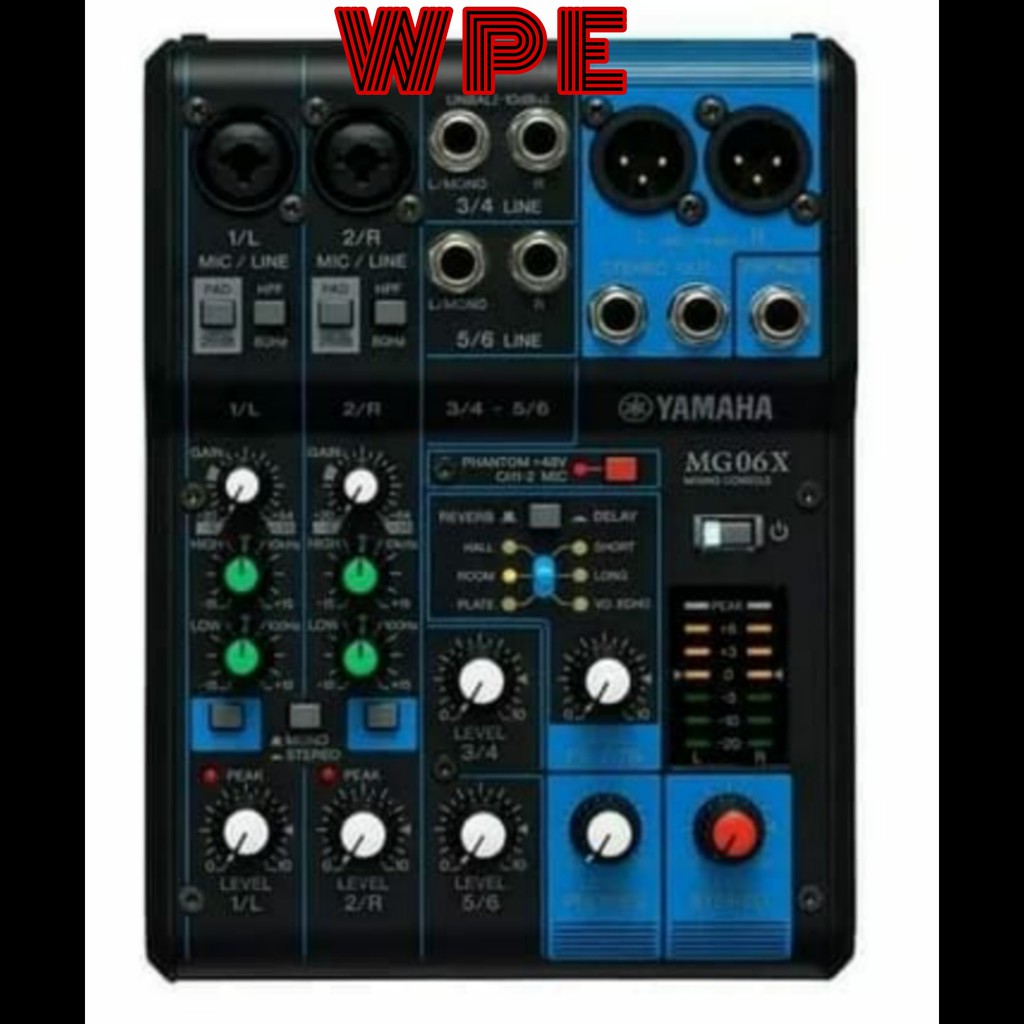 Yamaha Mixer MG-06x / MG06x / MG 06x Original