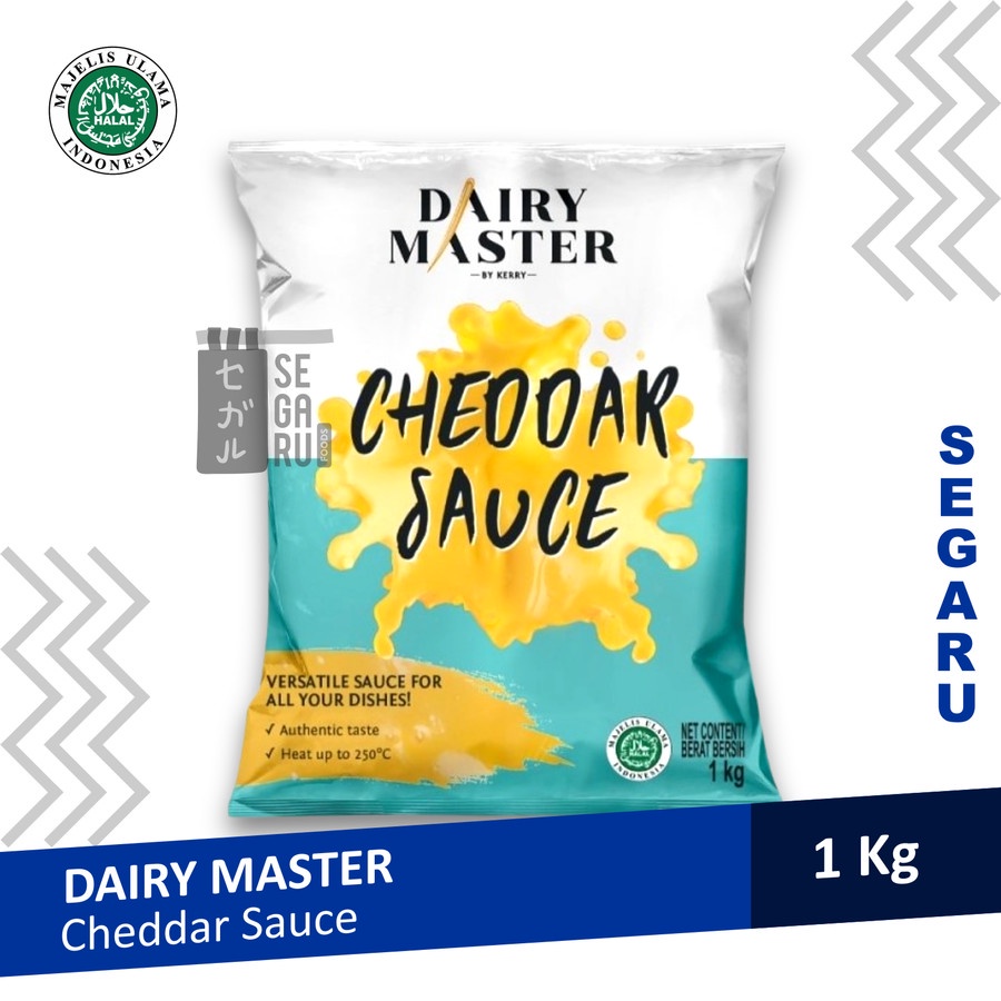 DAIRY MASTER Cheddar Cheese Sauce | Saus Keju Halal 1 Kg