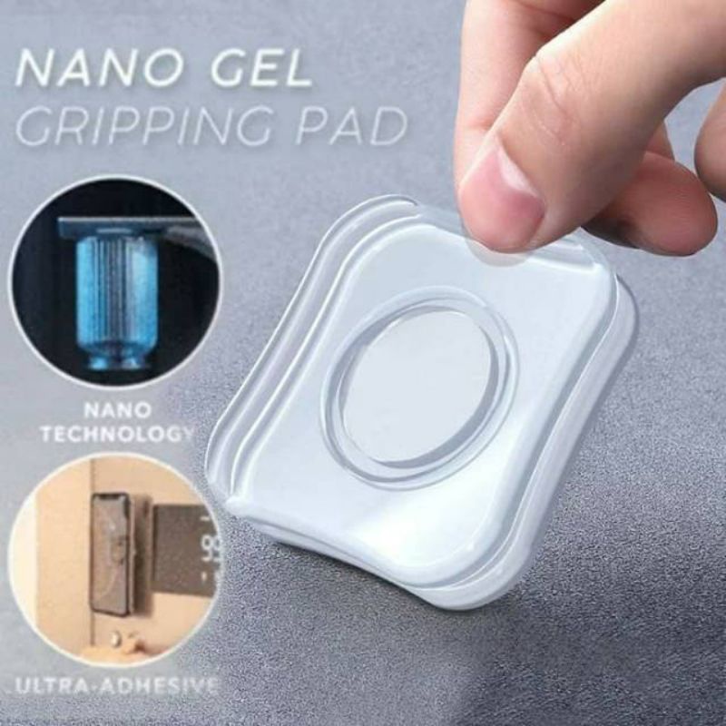 Mrcaisen GEL PAD NANO stiker holder phone serbaguna gantungan hp kunci kabel earphone headseat