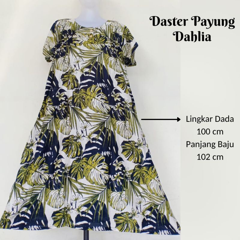 DASTER MURAH DEWASA PENDEK / DASTER PAYUNG _ BAHAN KATUN RAYON VISCOSE _ DASTER PAYUNG MOTIF