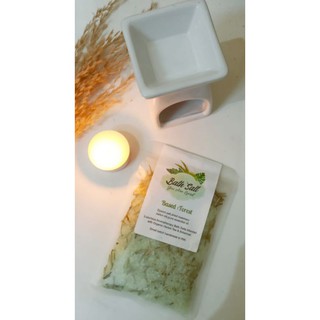 Image of thu nhỏ garam mandi epsom bath salt dengan bunga asli aromaterapi #6