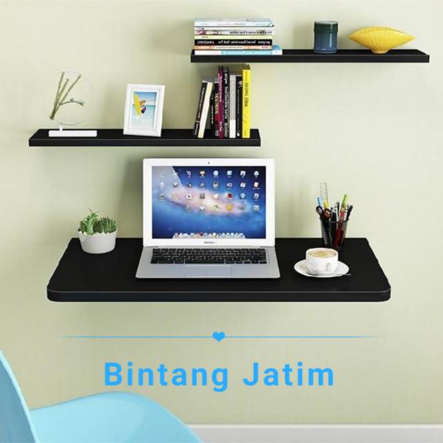 Meja Lipat Dinding Meja Laptop 80cm×40cm