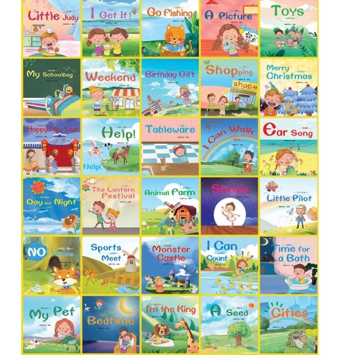 story book set isi 60 pcs English Story Book for Children 60 set / pcs