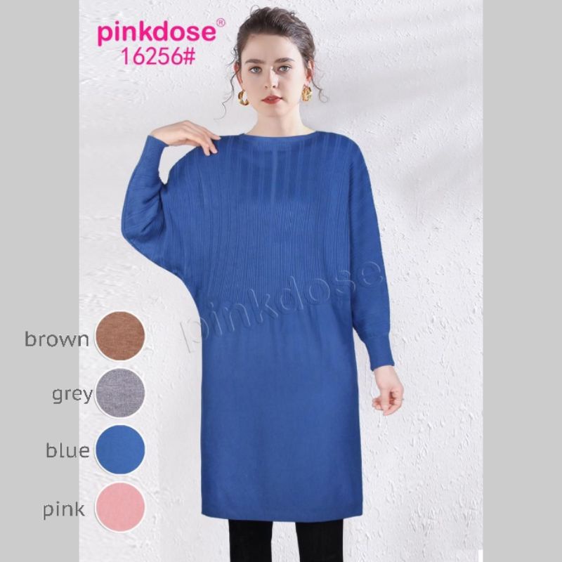 ANEKA BAJU DRESS RAJUT IMPORT PINKDOSE