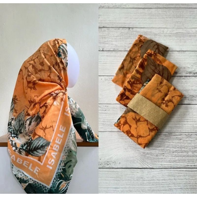 DEENAY KW HIJAB VOAL TERBARU MOTIF ISABELE