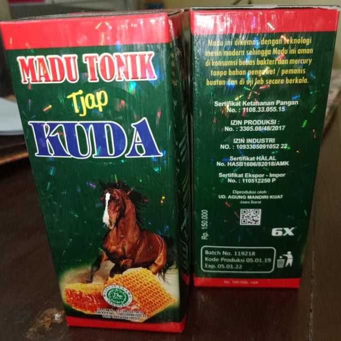 

Super Madu Tonik 6 × Lebih Kuat / Madu Cap Kuda Priginal Stok Terbatas
