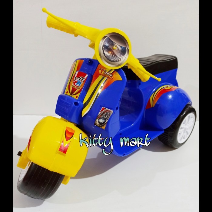 mainan anak vespa mini motor motoran