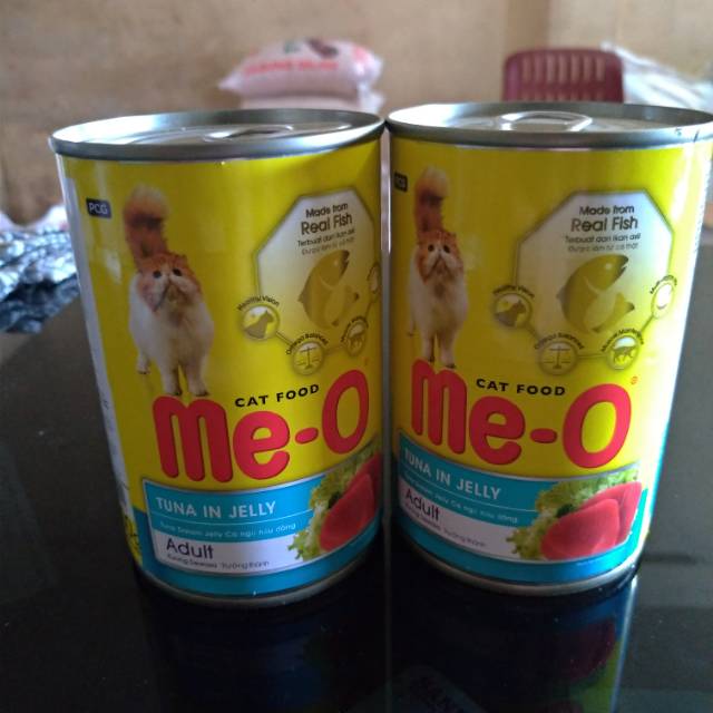 Meo Me-O Adult Kaleng 400gr wet food / makanan kucing dewasa merk meo