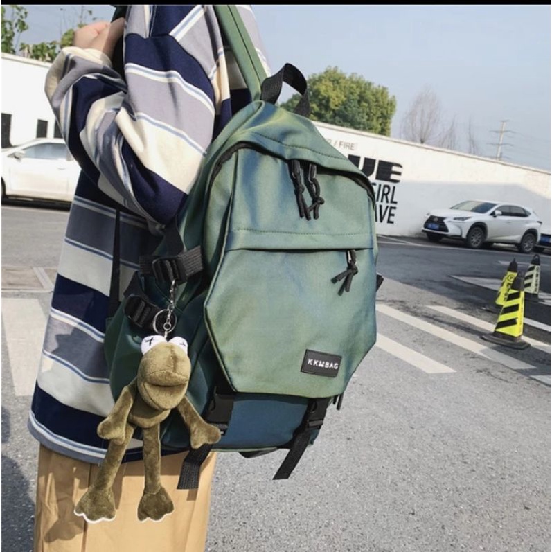 Tas Punggung Ransel Sekolah Tas Backpack Polos Fashion