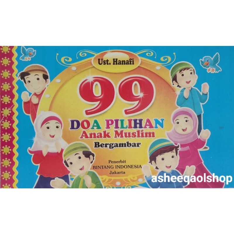 Buku 99 Doa Pilihan Anak Muslim Bergambar