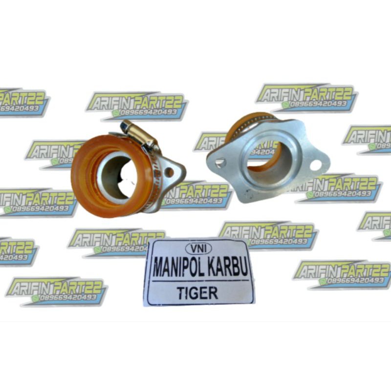 manipol manifol karet teflon karburator Tiger Tiger revo