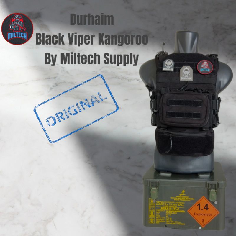 Durhaim Black Viper Kangguru Pouch Mag Flash Mode