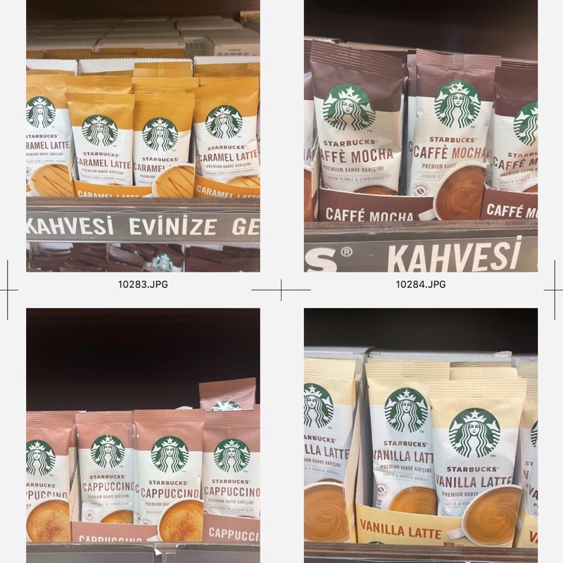 READY STARBUCKS SACHET PREMIUM INSTANT COFFEE TURKEY - KOPI STARBUCK ASLI TURKI