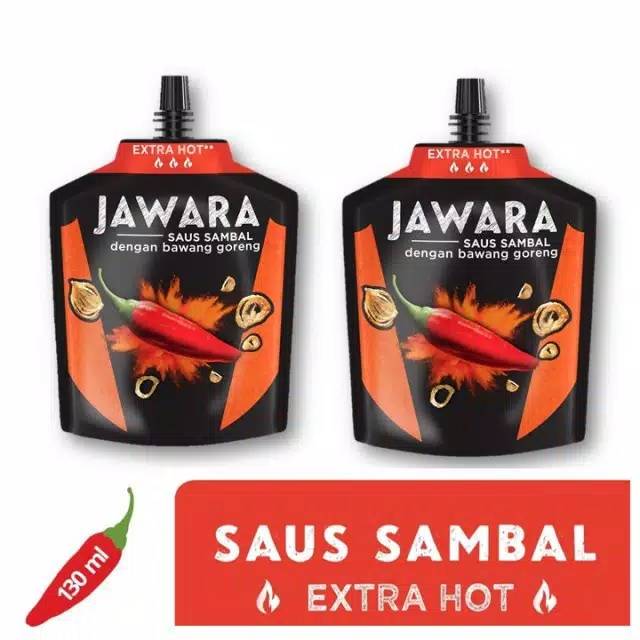 Sambal Jawara Saus Sambal Extra Hot Dengan Bawang Goreng Pasar Murah Jakarta Shopee Indonesia