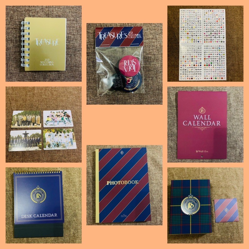 [RESTOCK] SHARING WELCOMING COLLECTION KIT TREASURE 2021 MEMBER SET STUFF READY STOCK WELCOME