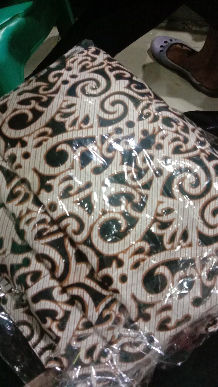 Batik Couple Keluarga Sania Ruffle Ori Ndoro Jowi Dnt Sogan Motif Asmat