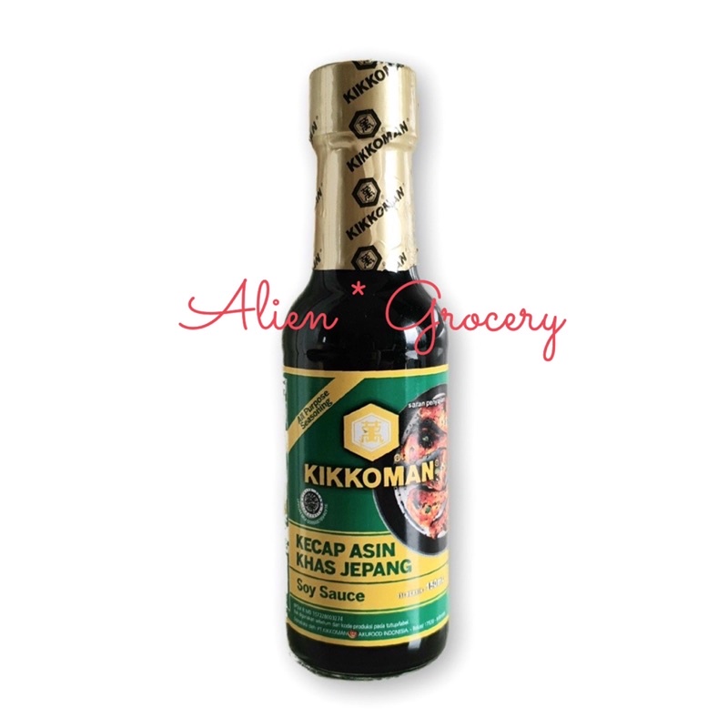 Kikkoman Kecap Asin Jepang Japanesse Soy Sauce 150ml