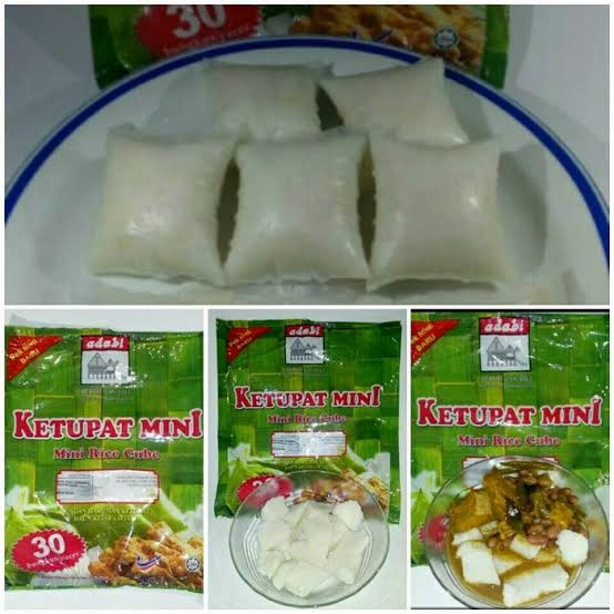 ketupat mini instan adabi isi 30 pcs Lontong - Ketupat Mini Adabi Ketupat Lebaran isi 30 enak dan murah