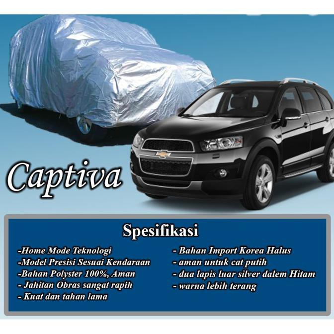 aksesoris selimut car body cover mobil chevrolet captiva