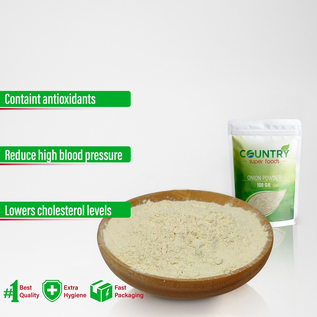 

Onion Powder | Rempah Bubuk Bawang [ PAPER POUCH - 100 gr ]
