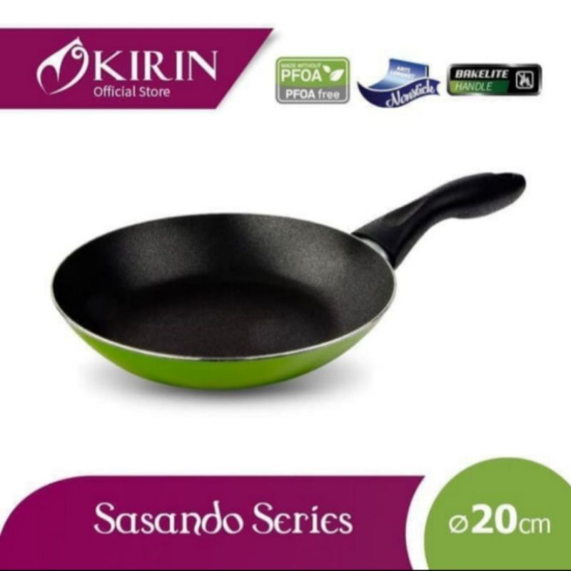 WAJAN KIRIN FRYPAN/SASANDO 20 CM TEFLON CLASIC