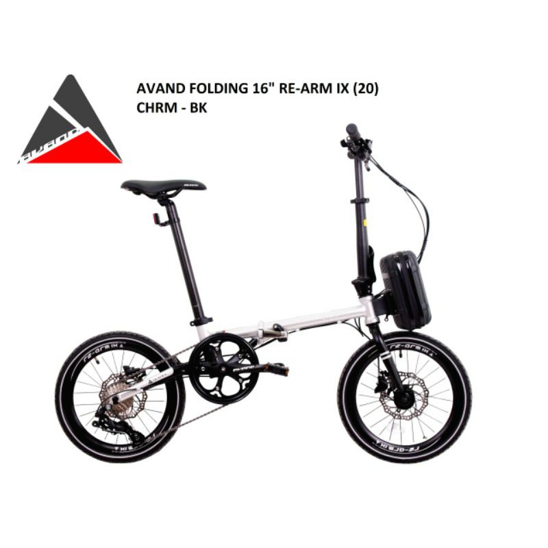 Sepeda lipat Avand 16 inch RE-ARM IX