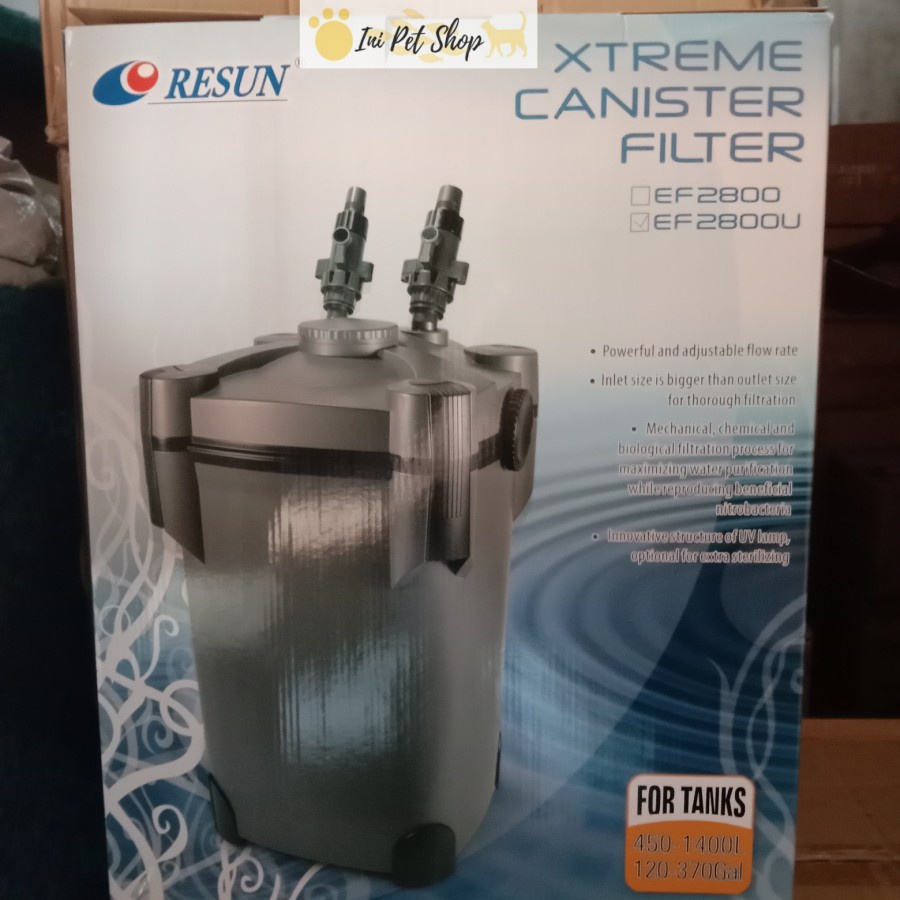 RESUN EF 2800U XTREME CANISTER FILTER