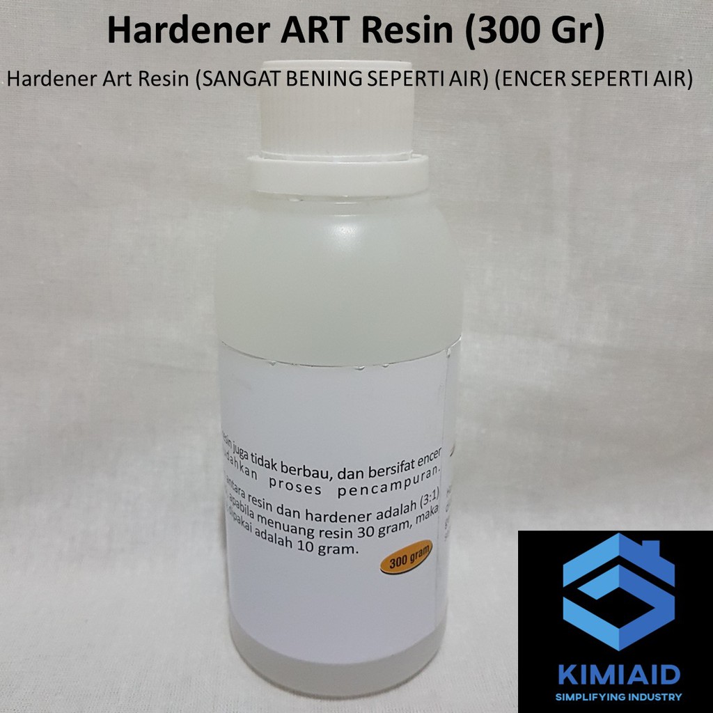 Hardener Art Resin - 300 Gram - Hardener Epoxy Super Bening