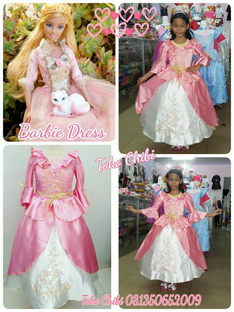 baju princess barbie