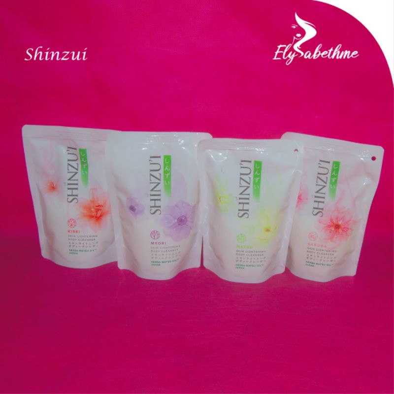 ✿ELYSABETHME✿ shinzui Body cleanser (200ml) sabun cair memutihkan kulit badan moist lembut matsu kirei