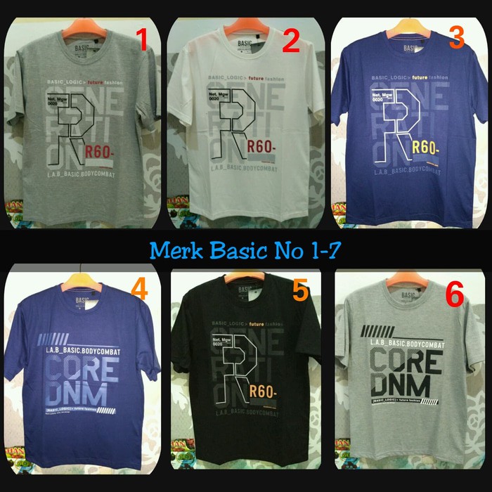 T Shirt Nevada Cole Details Super T ORIGINAL Kaos Oblong Pria