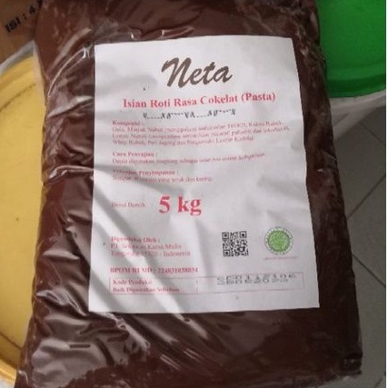 Selai filling coklat Neta/Nesta 5kg