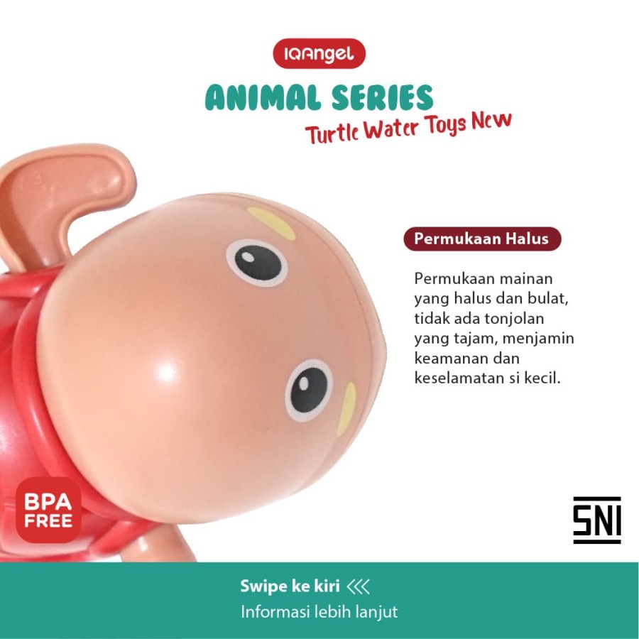 IQANGEL Turtle Water Toys New / Mainan Air Kura-kura