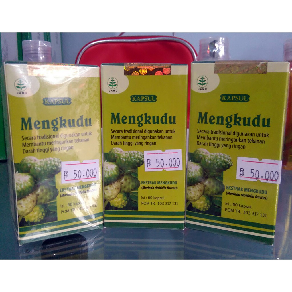 Herbal Darah Tinggi Kapsul Ekstrak Mengkudu Tazakka 60 Kpsl