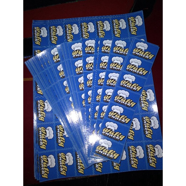 

Cetak Stiker Ukuran A4 | Stiker Kemasan Snack Parfum