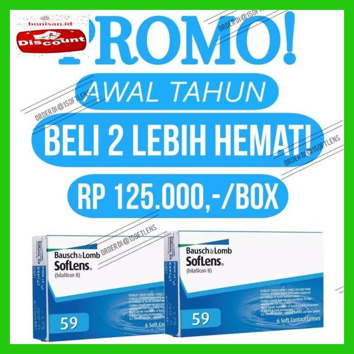 

T6Rgr670- Bausch And Lomb Softlens Bening Transparan Bulanan (Monthly) Sensitif W4Wte5E-