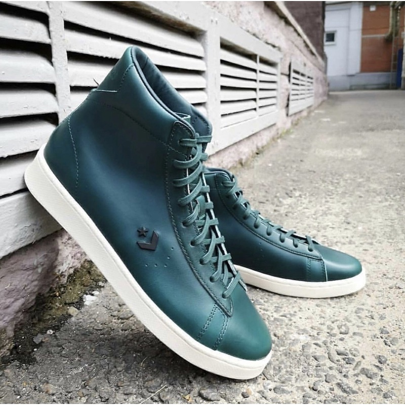 Converse Pro Leather Horween Lyons Blue / Egret / Sea Moss