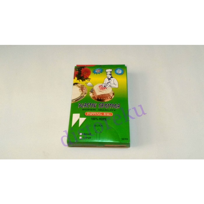 

KUE-PENGHIAS-ALAT- PLASTIK SEGITIGA PAPPING PIPING BAG SPUIT BUTTER CREAM MENGHIAS KUE -ALAT-