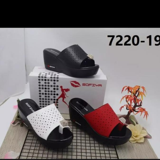 Sandal Sofiya wedges jepit terbaru original import asli Original TERGOKIL