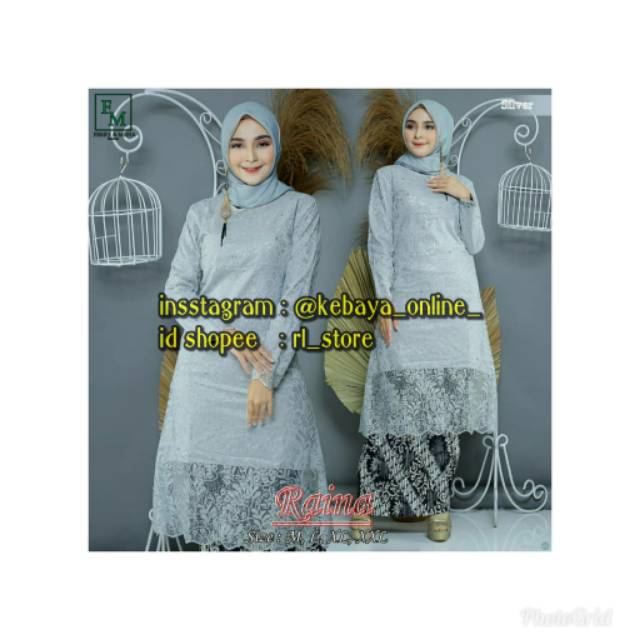 KEBAYA TILLE RAINA BORDIR /// CODE 0019