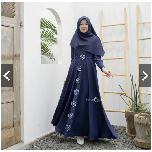 DRESS ADISHREE (DRESS ONLY) ORIGINAL LABEL BY EMMAQUEEN//emmaqueen gamis