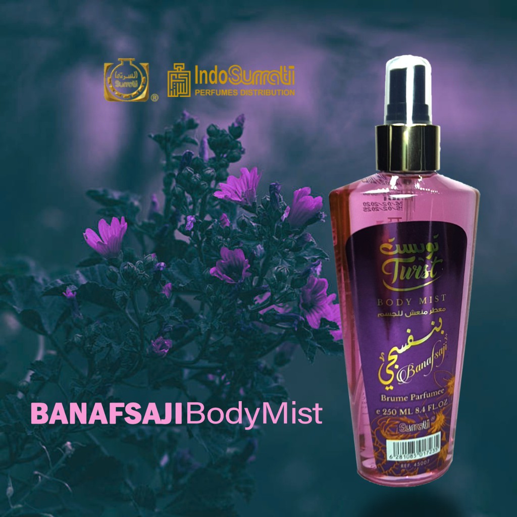 Body Mist 250ml - Banafsaji | Parfum Surrati