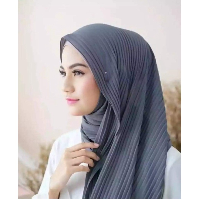 pashmina lidi termurah(160 cm x 70 cm) PASHMINA PLISKET