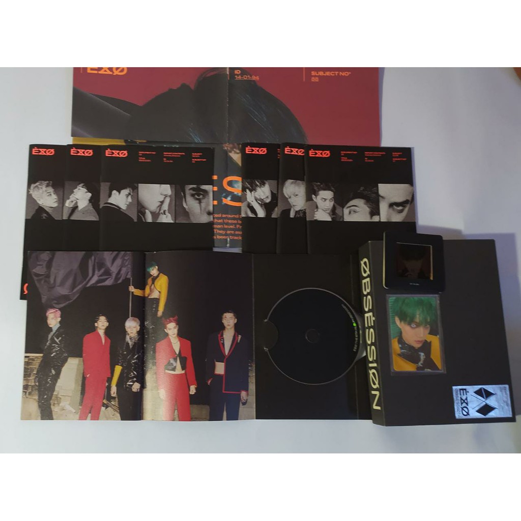ALBUM EXO OBSESSION X-EXO VER PC KAI