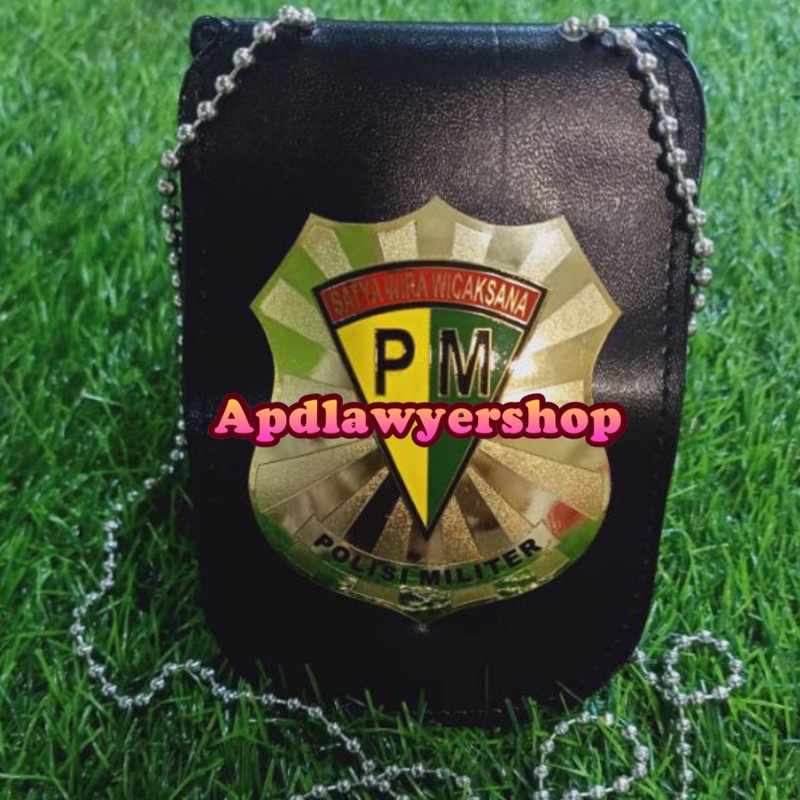DOMPET KTA POLISI MILITER (PM) PLUS KALUNG RANTAI