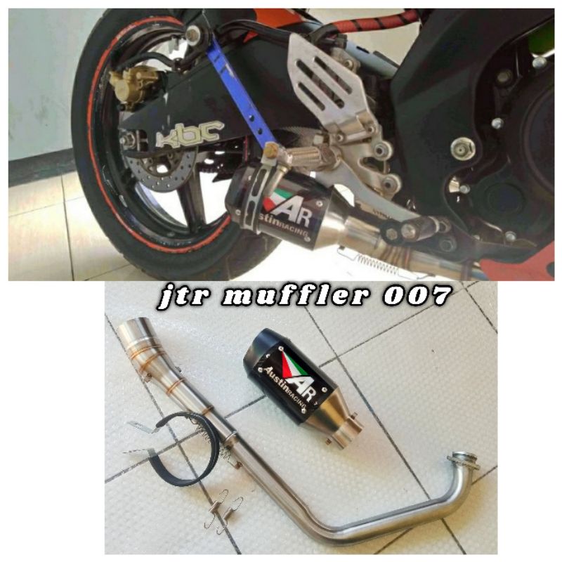 Knalpot Austin racing underbelly R15 v3 V4 XSR 155