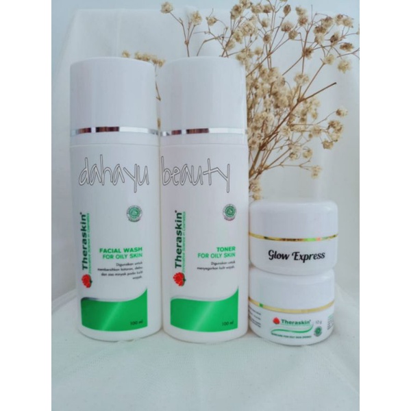 THERASKIN PAKET OILY GLOWING EXPRESS