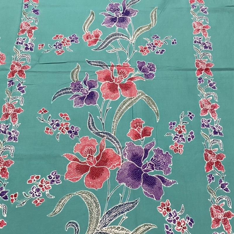 SBKA02H04 - Sarung Encim / Batik Encim Katun Cap Kombinasi Tulis Pekalongan