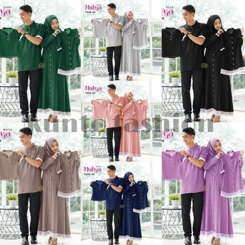 COUPLE KELUARGA HULYA FAMILY SET/COUPLE FAMILY SET/BAJU COUPLE/BEST SELLER